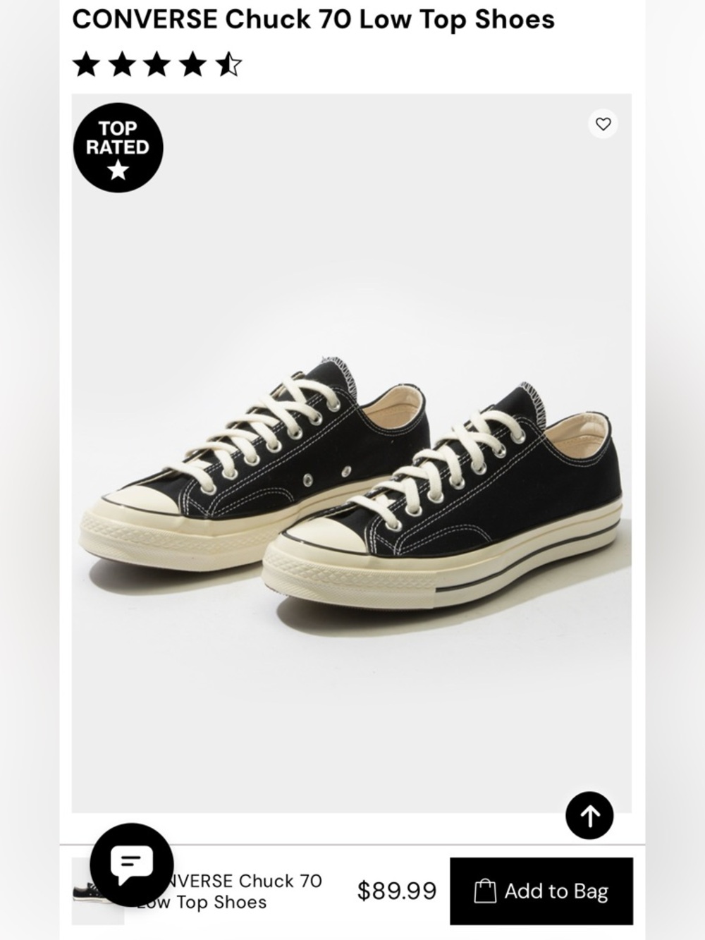 CONVERSE Chuck Taylor 70 Low Top